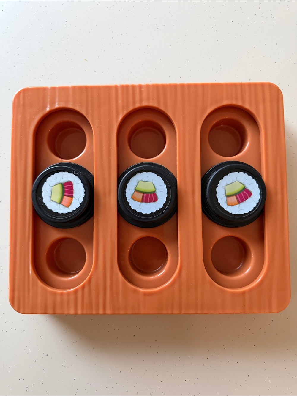 Quirky Kitty Sushi Hunter Bento Box Puzzle Cat Toy
